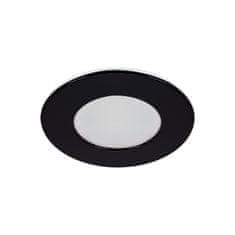 Ideus LED vgradna svetilka 7W CCT 900lm IP54 ČRNA