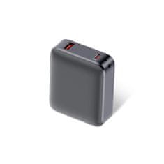 Ksix prenosna baterija 10000 mAh, 22,5 W ultra hitro polnjenje, USB-C + USB-A