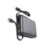 Ksix prenosna baterija 20000 mAh, 22,5 W ultra hitro polnjenje, USB-C + Lightning