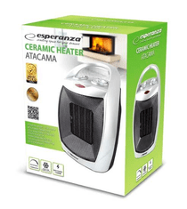 Esperanza Grelec keramični ATACAMA, varn. stikalo, 1500W