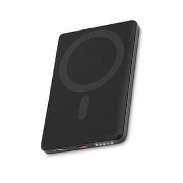 Ksix prenosna baterija za polnjenje 5000 mAh, magnetno polnjenje, PD 20W, USB-C