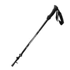 Aga Karbonova treking palica 61–135 cm Črna