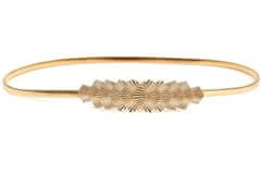 Camerazar Hadji Kovinski Priponi Trak, Zlata Barva, Dimenzije 78-120 cm