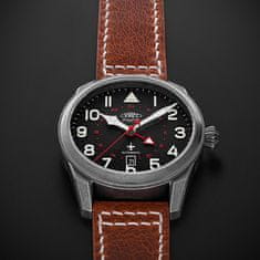 PRIM Pilot Dual Time GMT Automatic Limited Edition 50 pcs - D W91P.13250.D