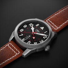 PRIM Pilot Dual Time GMT Automatic Limited Edition 50 pcs - D W91P.13250.D