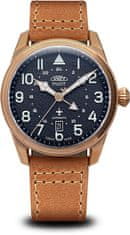 PRIM Pilot Dual Time GMT Automatic Limited Edition 50 pcs - E W91P.13250.E