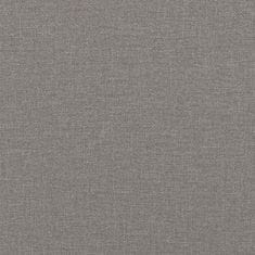 Vidaxl fotelj Taupe 59 x 75 x 78 cm blago