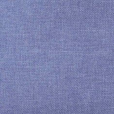 Vidaxl Kavčna garnitura z blazino Jeans modra Poliester