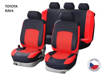 Cappa Avtosedež Perfetto HL Toyota Rav4 črna/rdeča