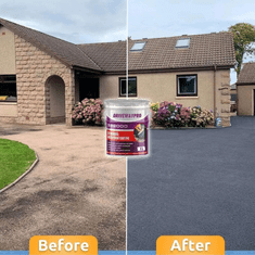 Smania Sredstvo za obnovo asfalta DrivewayPRO (1 L / 2 m²) | Obnova betonskih površin | Premaz za asfalt