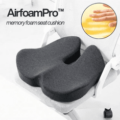 Smania Sedežna blazina iz spominske pene AirfoamPro | Blazina za sedenje | Ergonomska sedežna blazina