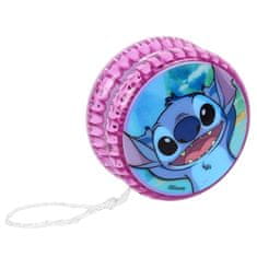 Disney DISNEY Stitch SVETLEČE se jojo z vrvico za otroke, YO-YO igrača za razvijanje spretnosti za otroke 4+ 