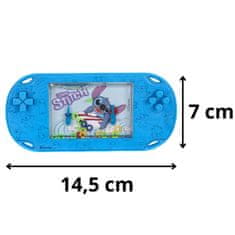 Disney DISNEY Stitch VODNA IGRA obročki, žepna spretnostna igra, mini igralna konzola za otroke 