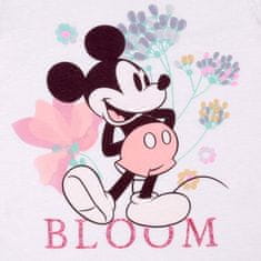Disney DISNEY Minnie Mouse Bombažne, bele in vijolične pižame za deklice, DVOJNE pižame z dolgimi rokavi, 100% BOMBAŽ 116cm