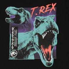 Jurassic World Jurassic World BOMBAŽ, črne pižame za dečke, DVOJNE pižame z dolgimi rokavi, 100% BOMBAŽ 146-152