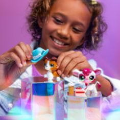 HASBRO Littlest Pet Shop Komplet figuric krave in psa, živali #150 #151 + dodatki, premične zbirateljske figurice 4+
