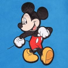 Disney DISNEY Mickey Mouse Velour, modre pižame za dečke, DVOJNE pižame z dolgimi rokavi OEKO-TEX 110cm