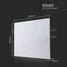 V-TAC LED panel 40W vgradni 4000K 4800lm 595x595mm IP20 + PHILIPS napajalnik