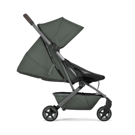  Joolz Aer2 športni voziček, s sprednjim varovalom in držalom za stekleničko, Forest Green