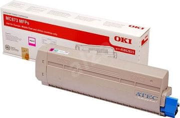 OKI Oki MC873M (45862815) škrlaten, originalen toner
