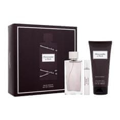 Abercrombie & Fitch First Instinct Set toaletna voda 100 ml + toaletna voda 15 ml + gel za prhanje 200 ml za moške