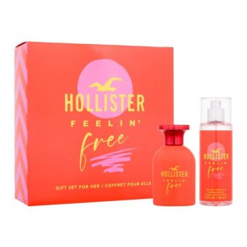 Hollister Feelin' Free Set parfumska voda 50 ml + meglica za telo 125 ml za ženske