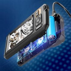 Dexxer LCD LED 8mm Full HD endoskopska inšpekcijska kamera z monitorjem 5m IP67