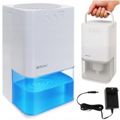 Ruhhy LED RGB 36W razvlaževalec in absorber vlage 1400ml bel