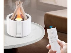 Verkgroup LED RGB difuzor kamin USB 250ml vlažilec zraka + daljinec