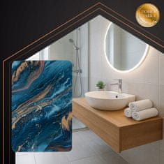 Ruhhy Kopalniška hitro sušeča pralna preproga 80x50cm XXL modra