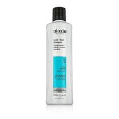 Nioxin System 3 Scalp + Hair Shampoo 300 ml šampon barvani lasje poškodovani lasje suhi lasje izpadajoči lasje za ženske