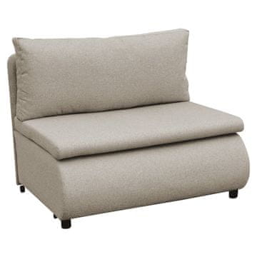 KONDELA Flik zložljiv stol s prostorom za shranjevanje