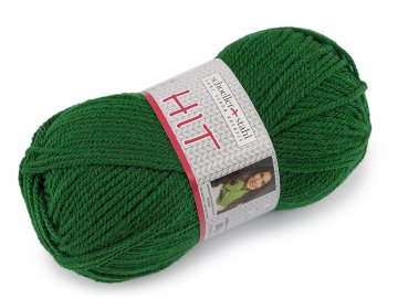 HIT Pletena preja 50 g - (0243) zelena