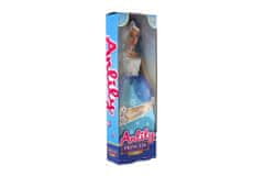 Teddies Princesa Anlily plastična lutka 28cm modra
