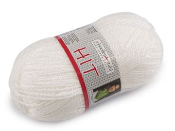 HIT Pletena preja 50 g - (0001) bela