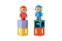 Teddies Magnetna steza za kroglice s plastičnimi figurami
