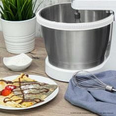 Cecotec Mešalnik-Gnetilnik za testo PowerTwist Steel 500W 3,5 L bela-nerjaveče jeklo