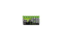 Raver LR03/AAA 1,5 V alkalne ultra baterije 8 kosov v foliji