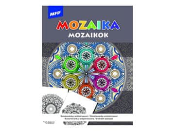 Antistresna pobarvanka Mozaik 21x29cm