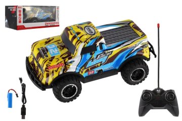 Teddies Avto RC off-road 27MHz plastika 17cm polnilni paket + baterija