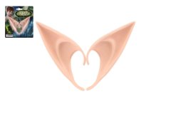 Teddies Elf ušesa / ušesa 2pcs lateks 12cm na karnevalski kartici