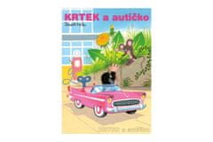 Akim Krtek in avto - pobarvanka A4
