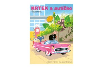Akim Krtek in avto - pobarvanka A4