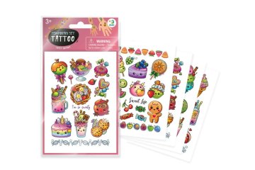DoDo Tattoo Sweets 10,5x15cm 4 listi