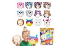 Teddies Napihljiva plišasta žival z žogo 15 cm mešanica vrst v vrečki 12m+