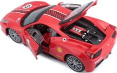 Burago B 1:24 Ferrari Racing 458 Challenge Red