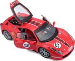 Burago B 1:24 Ferrari Racing 458 Challenge Red