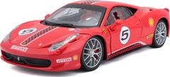 Burago B 1:24 Ferrari Racing 458 Challenge Red