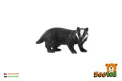 Jazbec gozdni zooted plastika 8cm