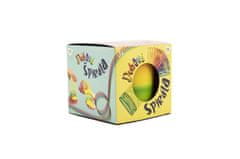 Teddies Spirala/spring mavrična plastika premera 7,5 cm